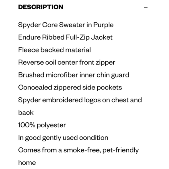 SPYDER Endure Full-zip Core Sweater Jacket - Picture 12 of 12